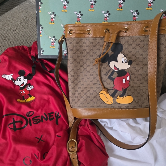 Gucci Handbags - Disney x Gucci Mickey Mouse Bucket Bag